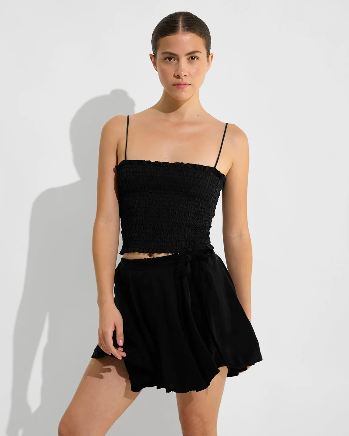 Birdie Skirt - Jet sold by Left on Friday