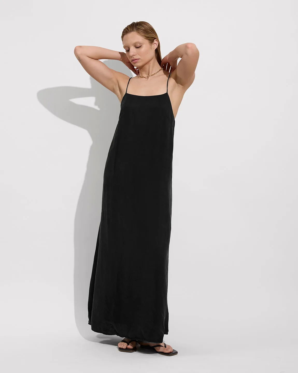 Arrival Dress - Jet sold by Left on Friday