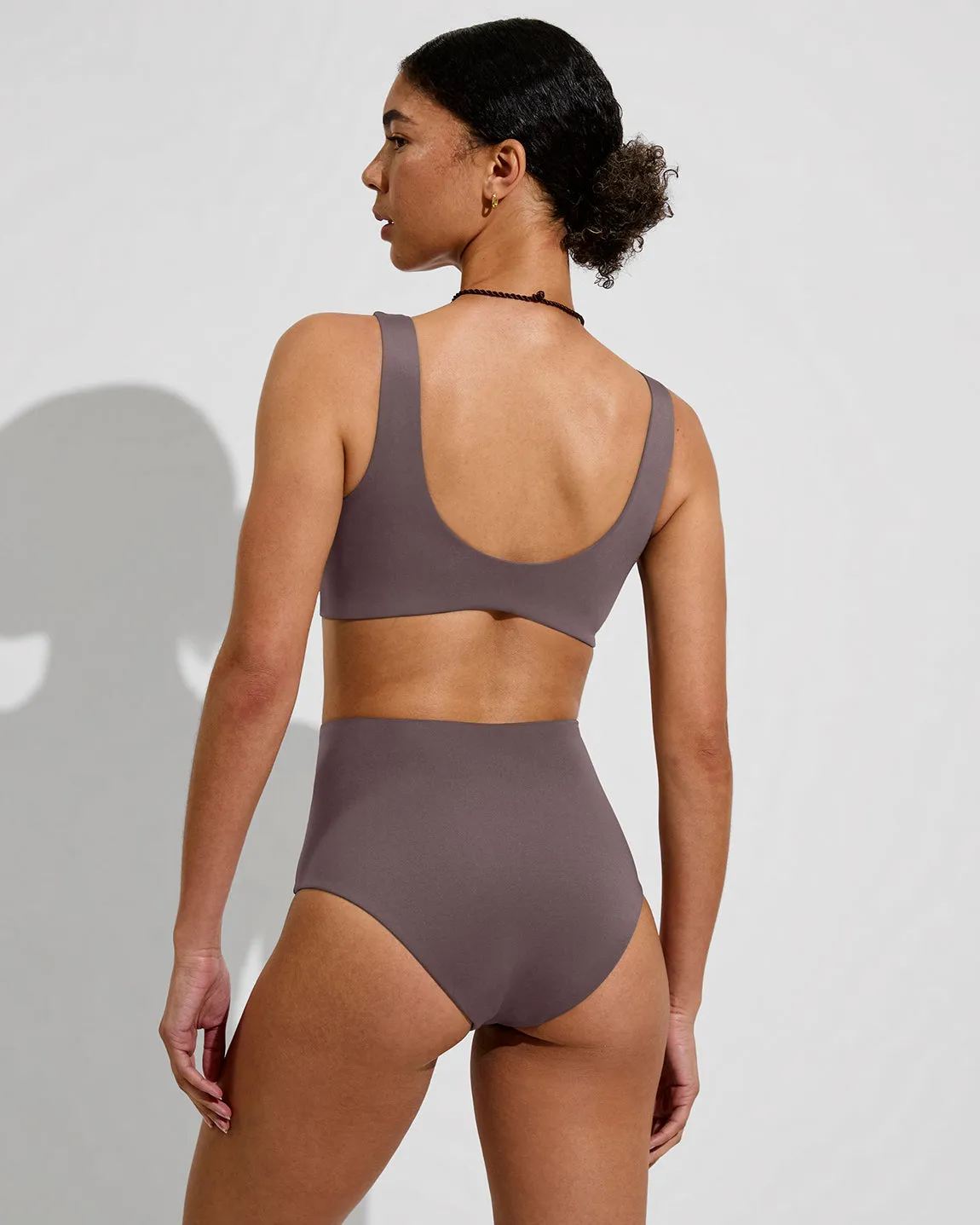 Twisted Plunge Top D - Stormy sold by Left on Friday product image thumbnail 2