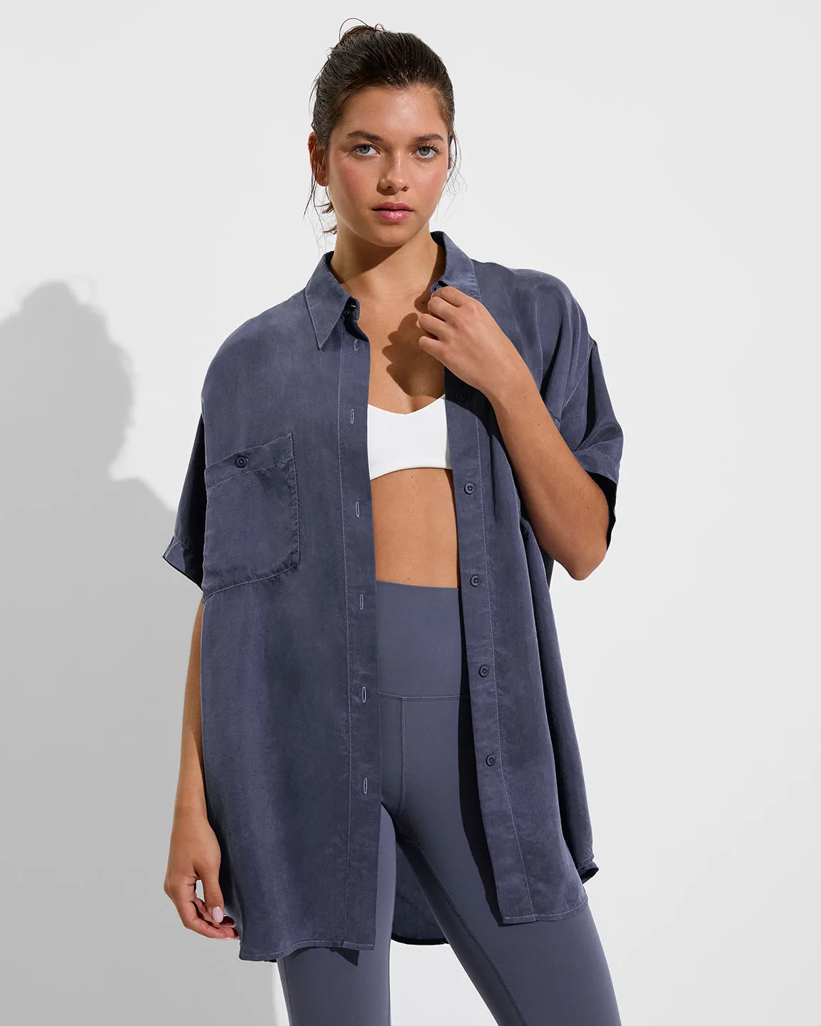 Day Trip Button Down - Varsity sold by Left on Friday