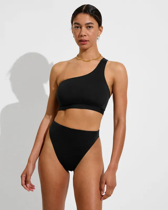 Super Hi Hi Bottom - Jet sold by Left on Friday