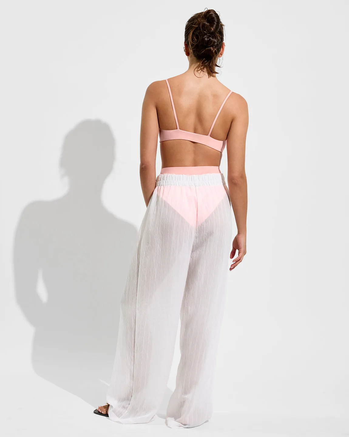 Day Trip Pant *Sheer Stripe - Coconut sold by Left on Friday product image thumbnail 2