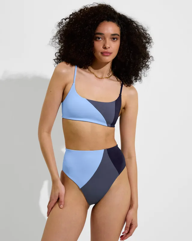 Pool Days Top - Blue Skies / Varsity / Sprint sold by Left on Friday