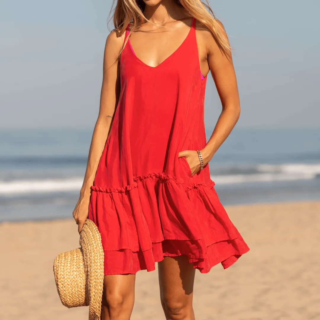 Day Trip Dress - Sweet Chili Heat sold by Left on Friday
