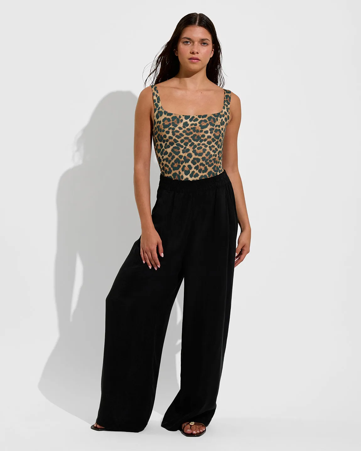Streamline Suit *Tall *Left On Friday X Loeffler Randall - Brushed Leopard sold by Left on Friday product image thumbnail 4