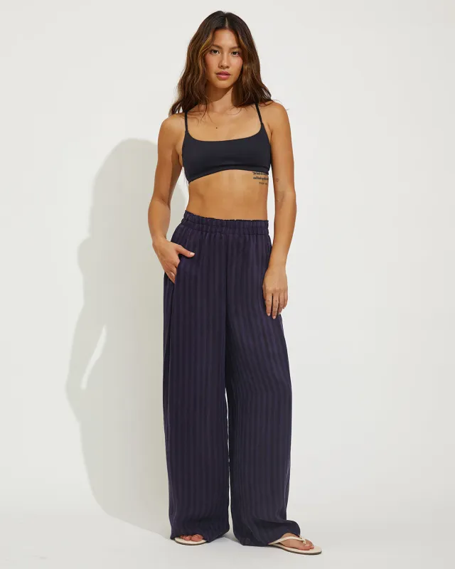 Day Trip Pant - Sprint Stripe: Dark Sprint / Sprint sold by Left on Friday