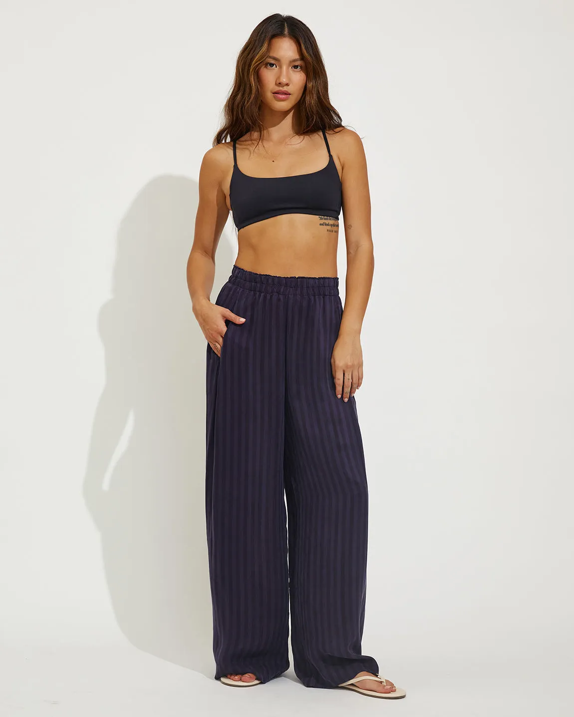Day Trip Pant - Sprint Stripe: Dark Sprint / Sprint sold by Left on Friday