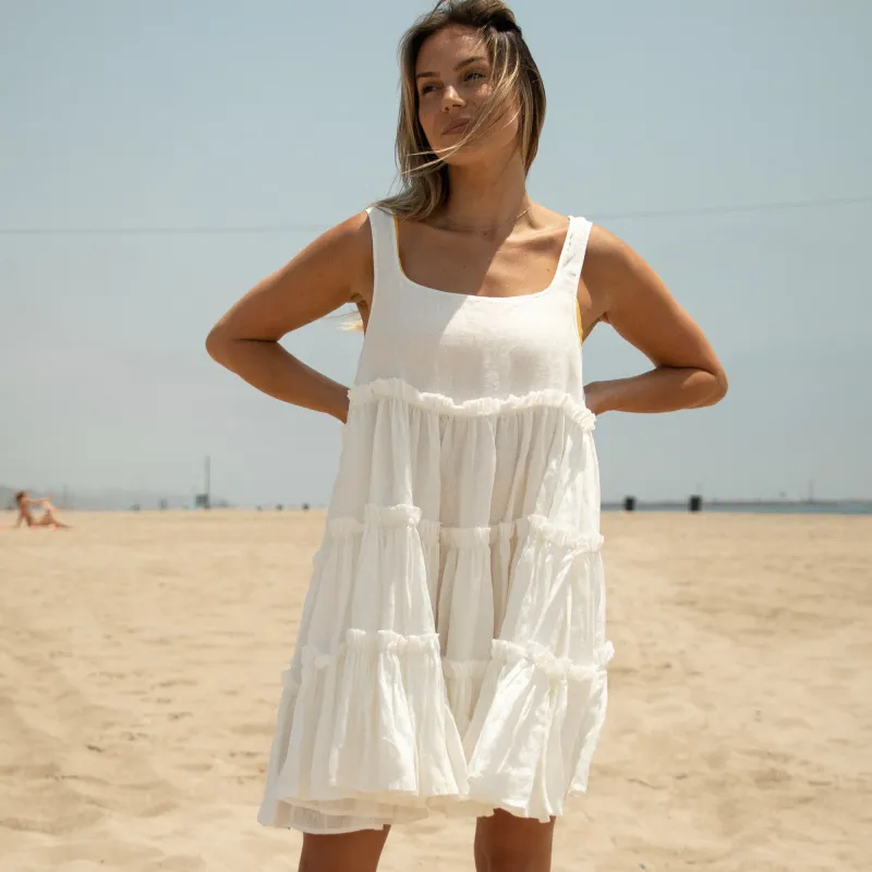 Half Day Dress - Coconut sold by Left on Friday