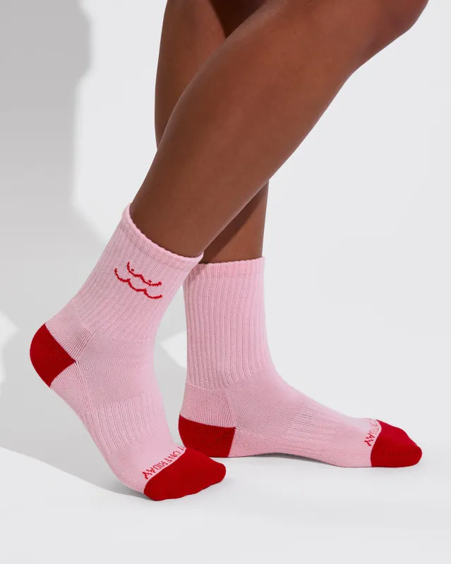 Check Yourself Sock made by Left on Friday