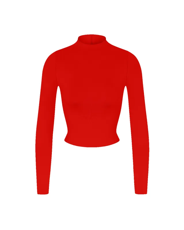 Rays Long Sleeve Top - Sweet Chili Heat sold by Left on Friday