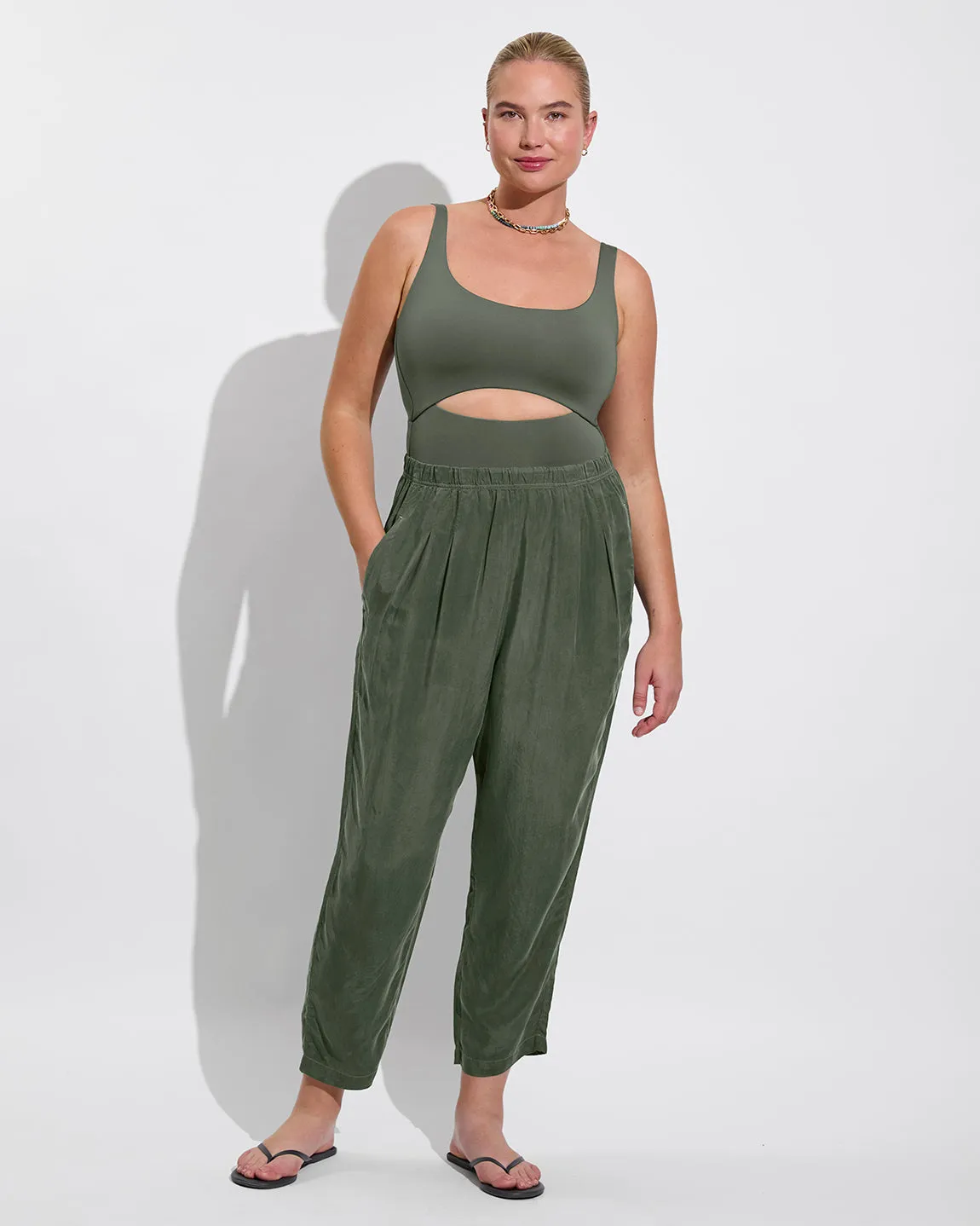 Sunset Pant - Agave sold by Left on Friday