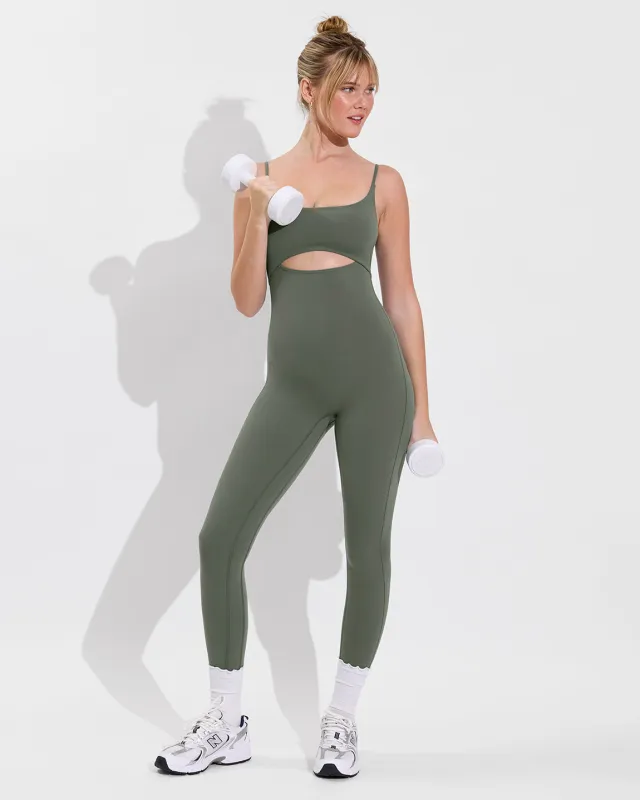 Peak Playsuit 27" - Agave made by Left on Friday