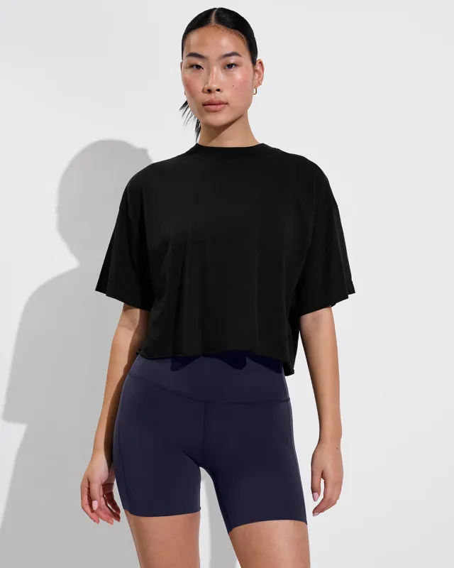 Swell Tee - Jet made by Left on Friday