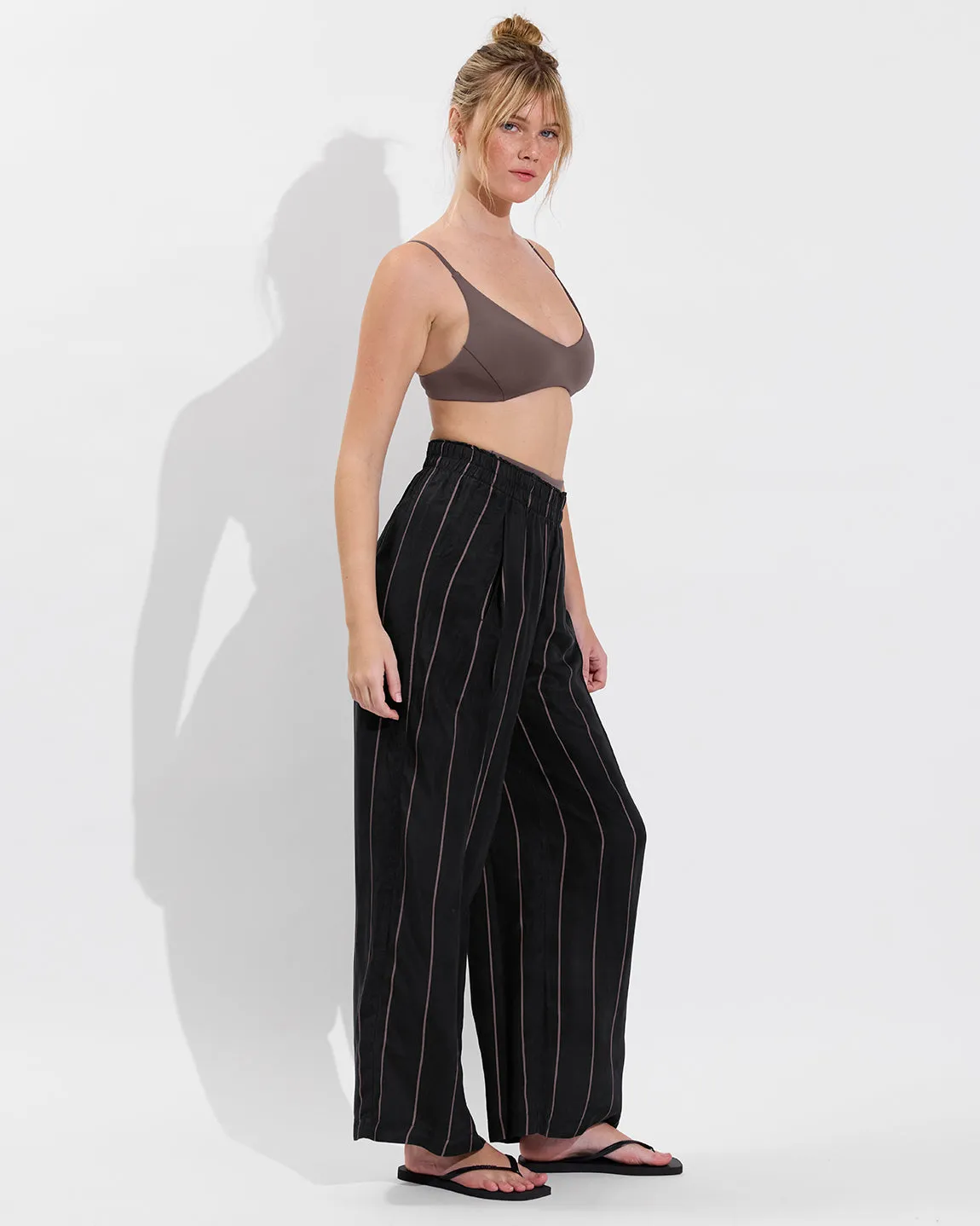 Day Trip Pant - Fancy Stripe: Faded Jet / Stormy sold by Left on Friday product image thumbnail 3
