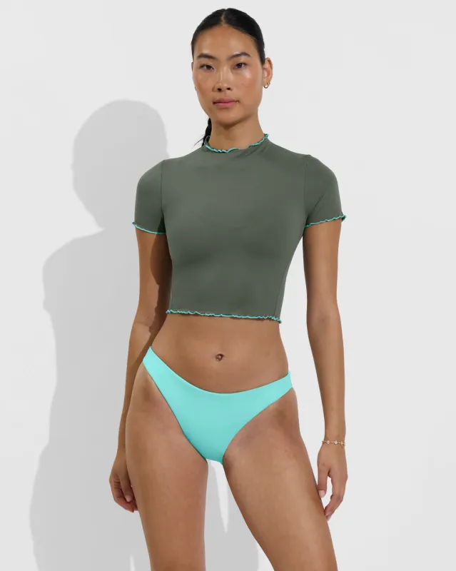 Rays SS Top *Wavy - Agave / Drift made by Sundays