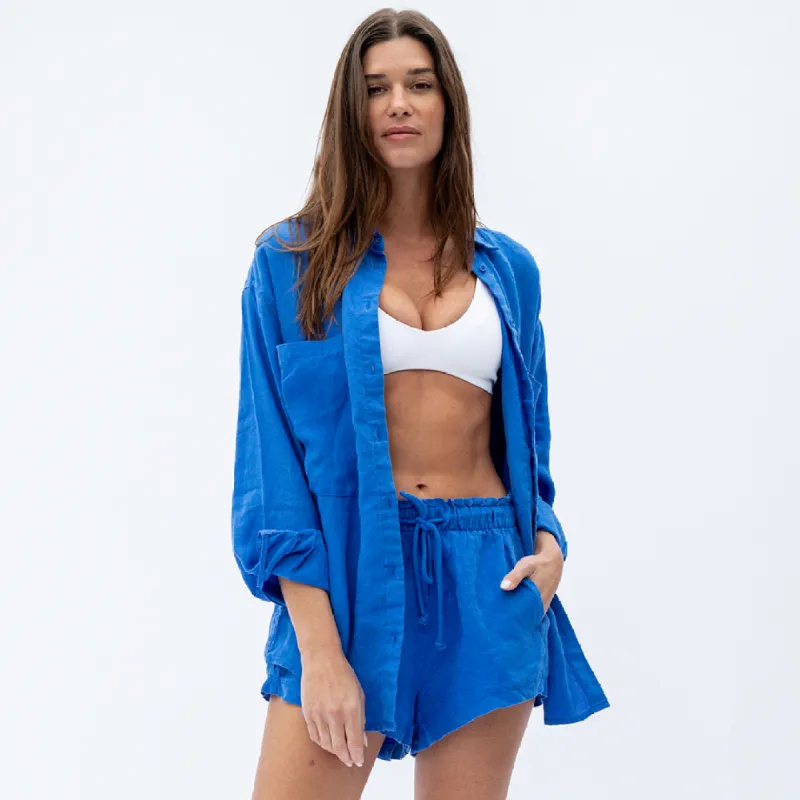 Getaway Button Down - First Place sold by Left on Friday