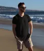 Bamboo Swift Curve-Hem Tee - Black sold by Bamtech