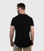 Bamboo Swift Curve-Hem Tee - Black sold by Bamtech