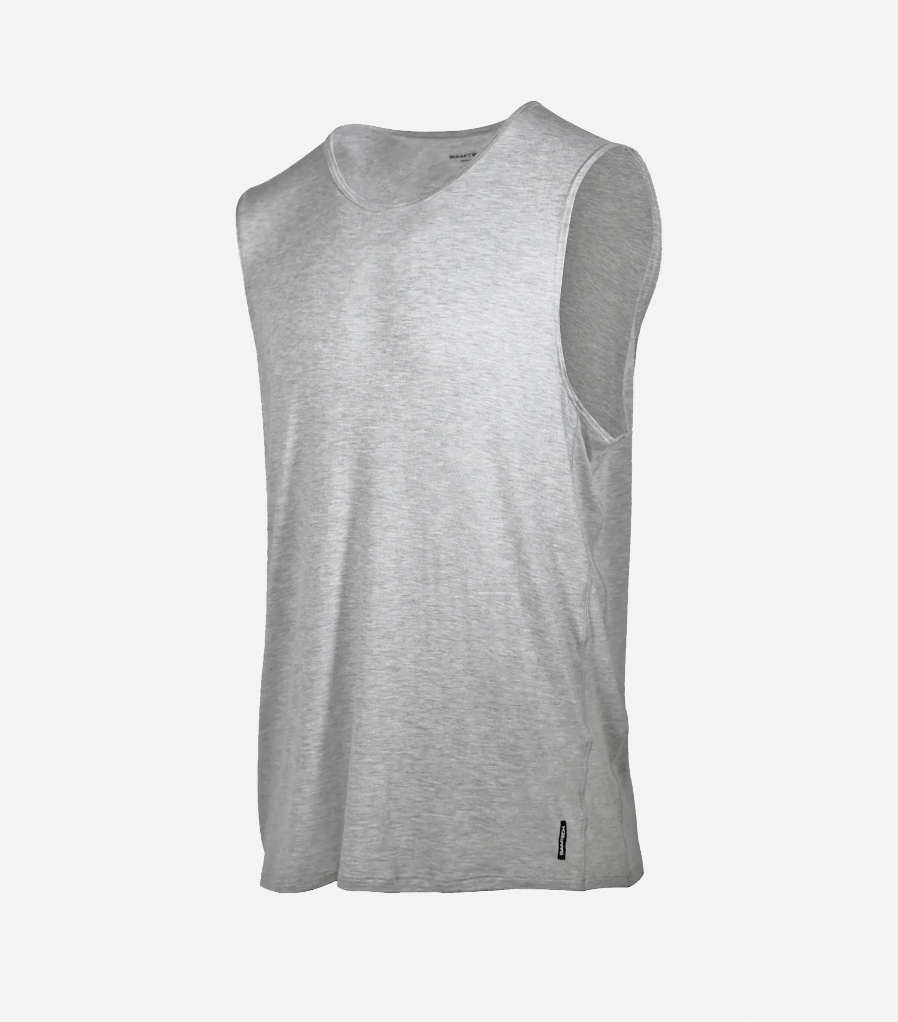 Bamboo Aerotech Tank - Heather Grey sold by Bamtech