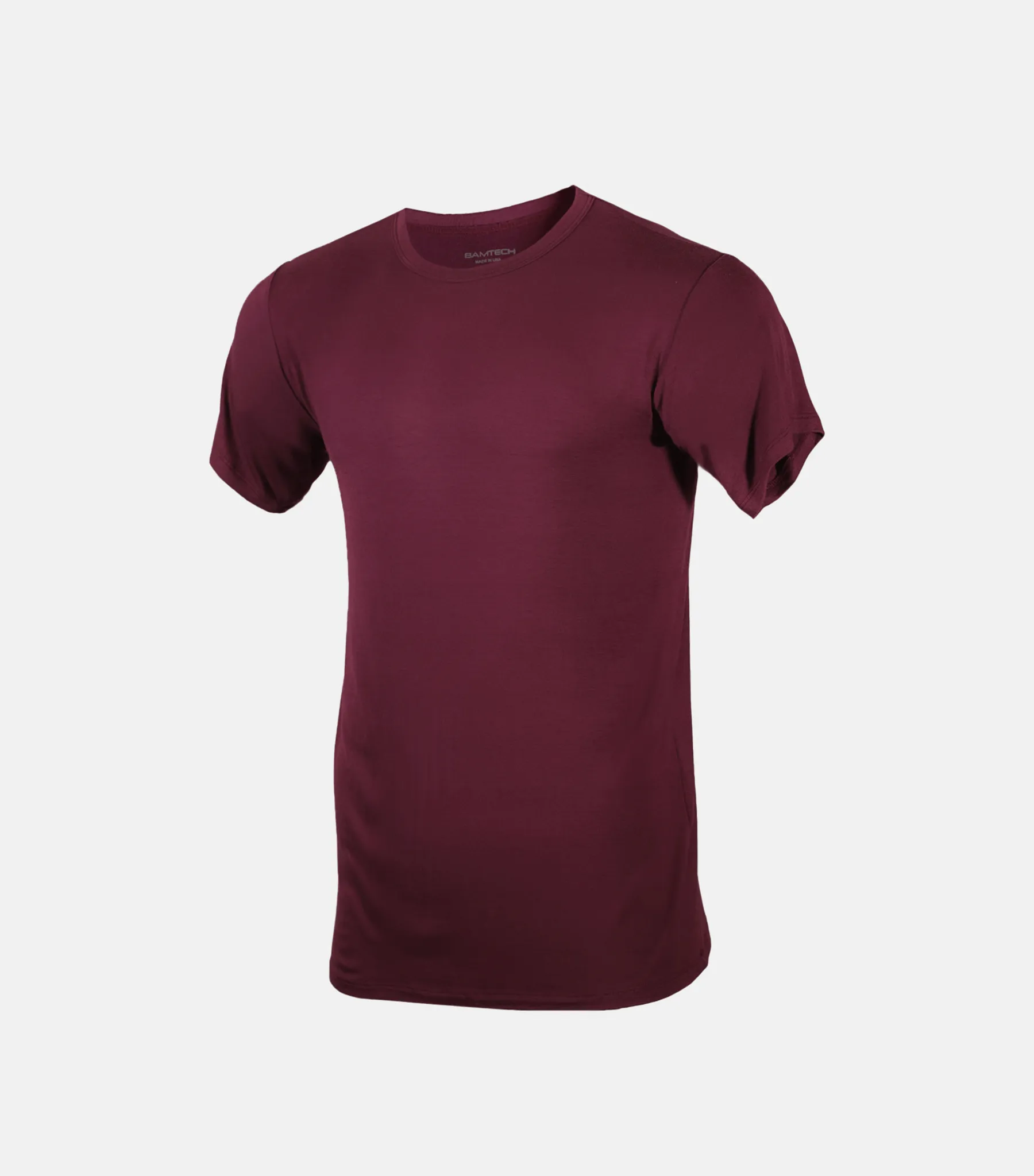 Bamboo Aerotech T-Shirt - Dark Plum sold by Bamtech
