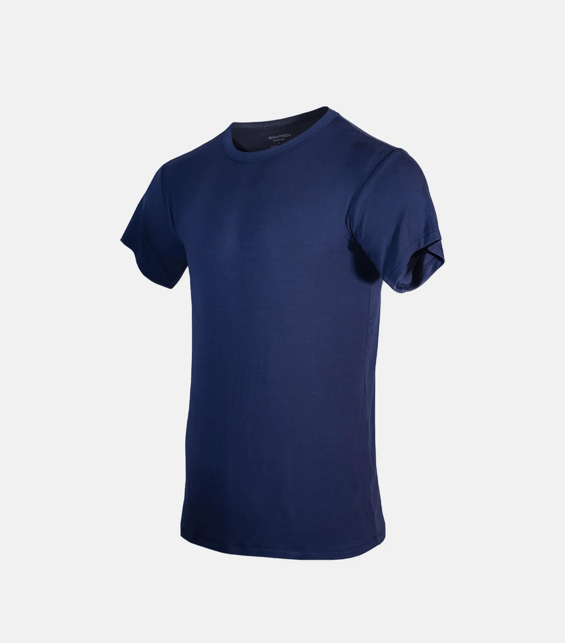 Bamboo Aerotech T-Shirt - Navy Blue sold by Bamtech