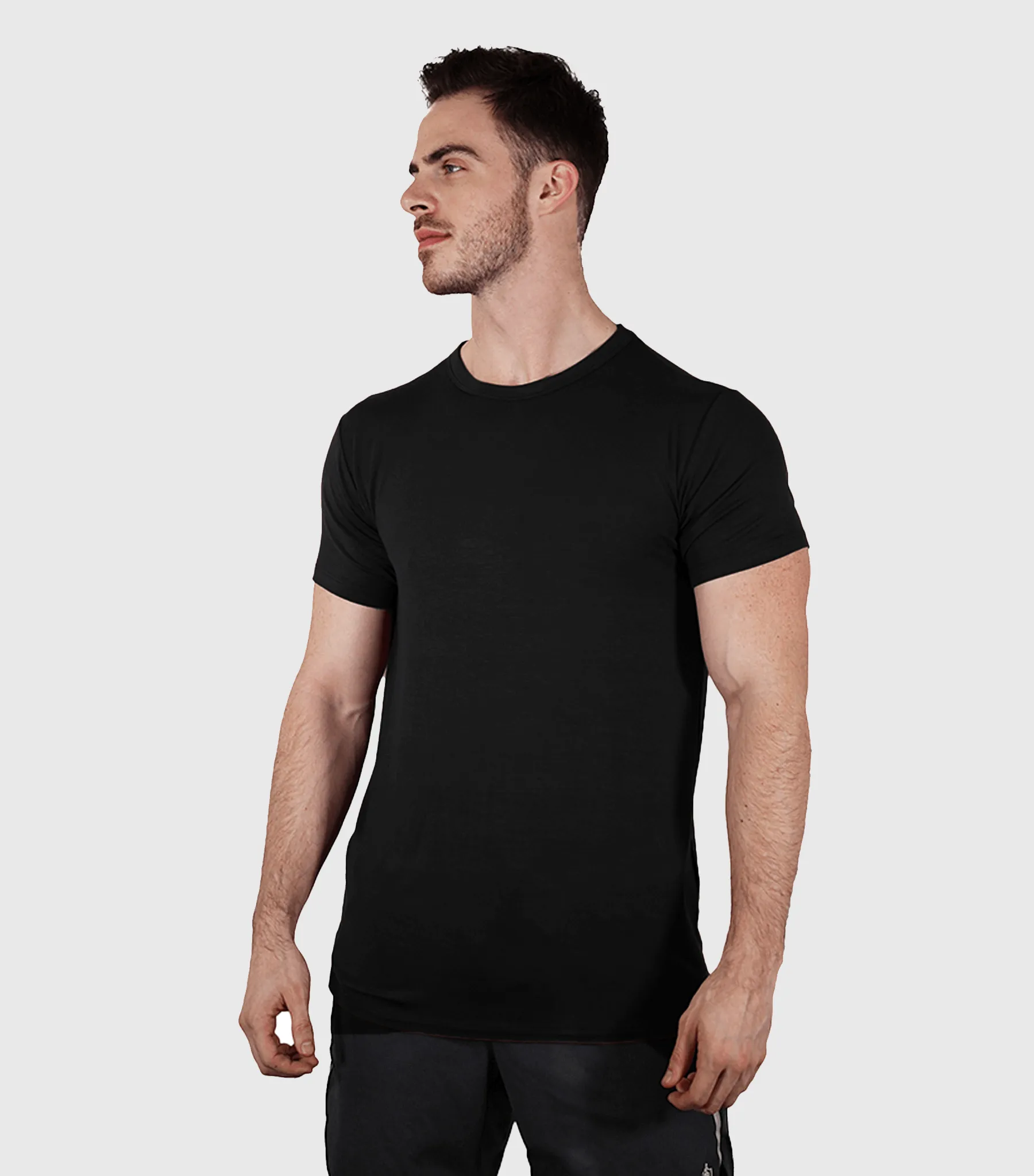 Bamboo Aerotech T-Shirt - Black sold by Bamtech product image thumbnail 2