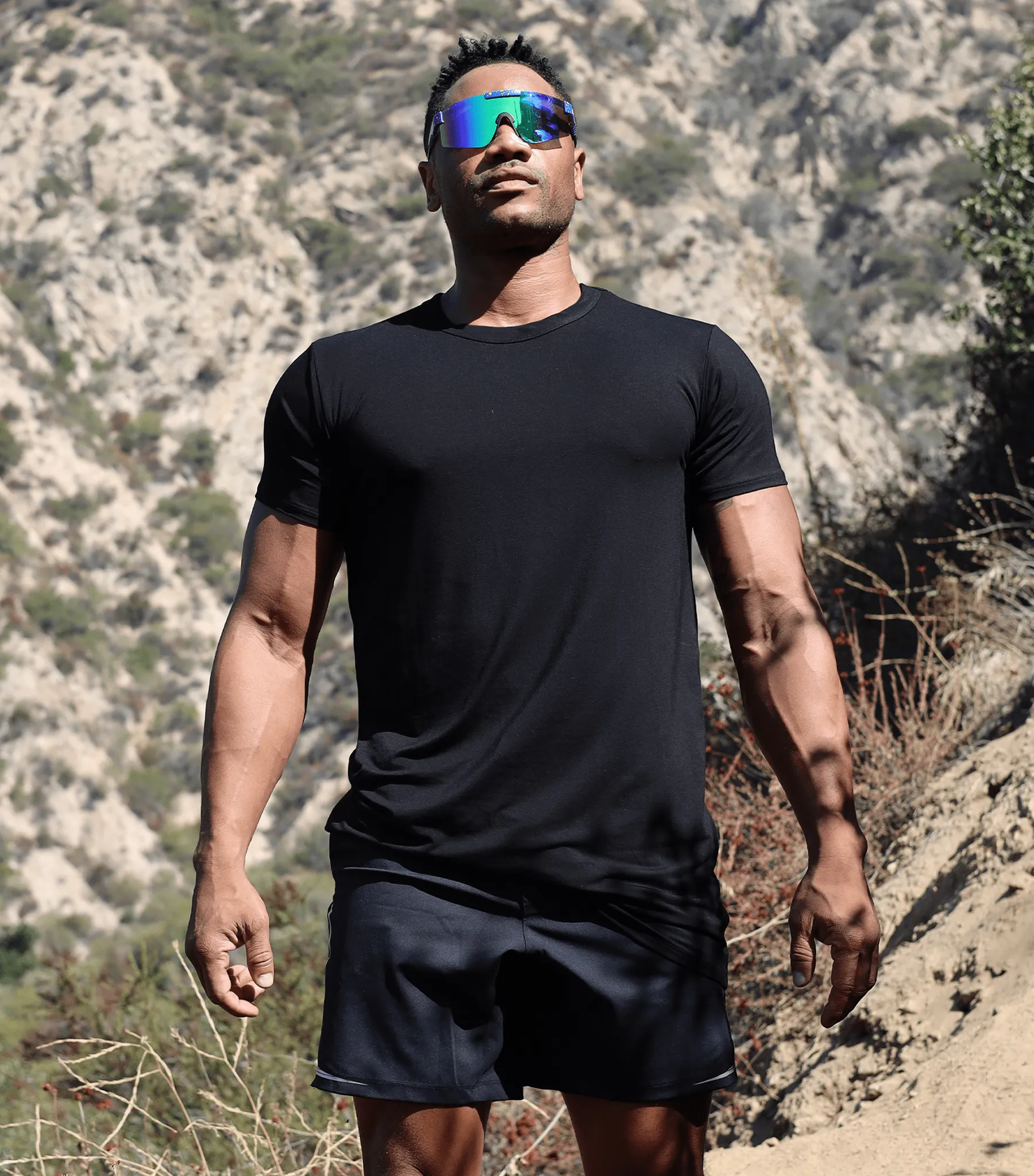 Bamboo Aerotech T-Shirt - Black sold by Bamtech product image thumbnail 4