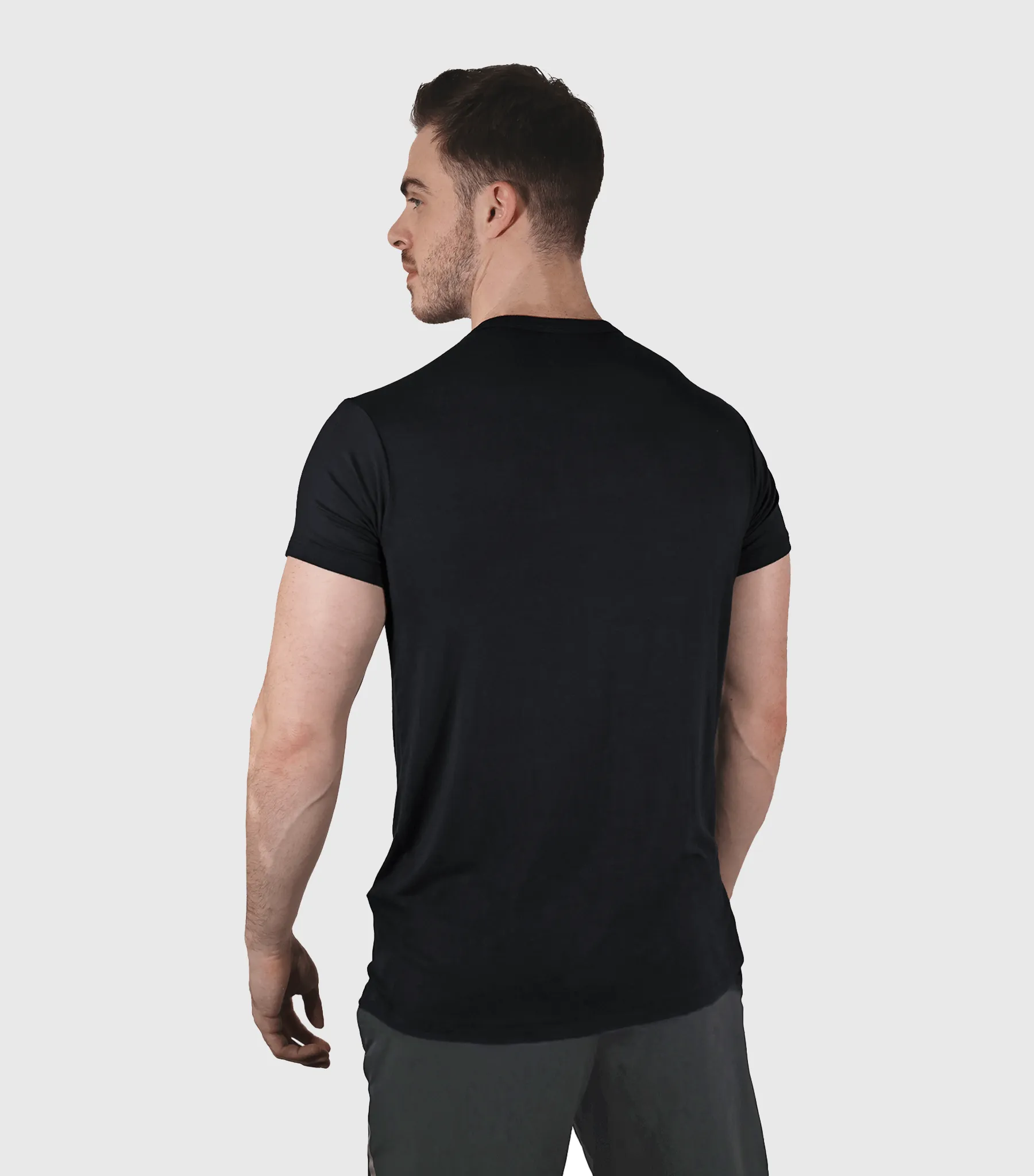 Bamboo Aerotech T-Shirt - Black sold by Bamtech product image thumbnail 3