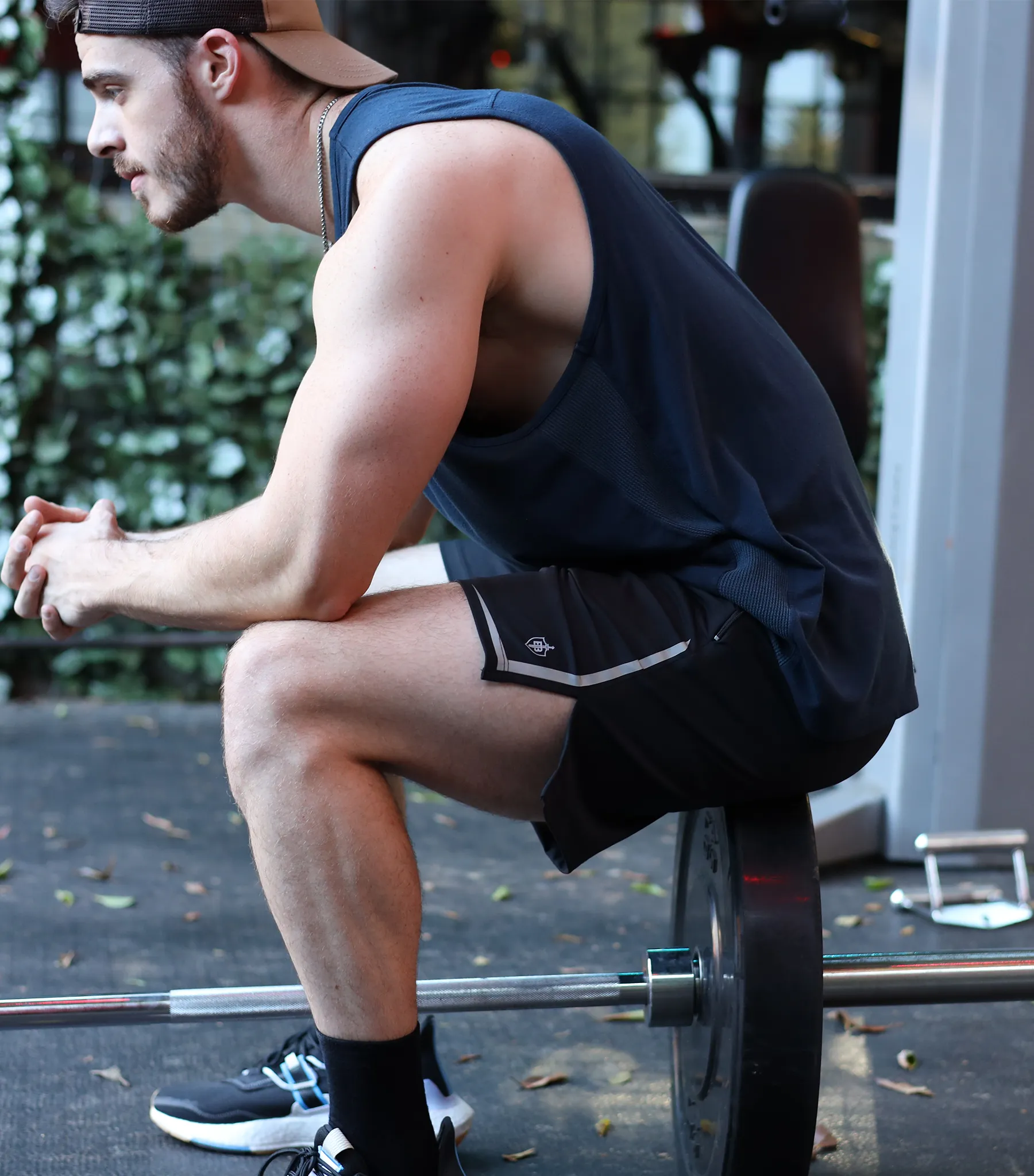 Eucalyptus Performance Tank - Navy sold by Bamtech product image thumbnail 3