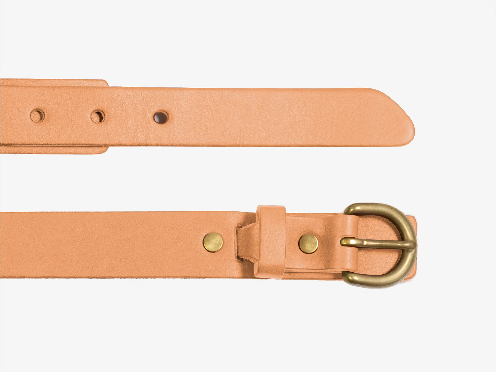 No. 222 Harness Buckle Belt, Natural sold by Billykirk product image thumbnail 4