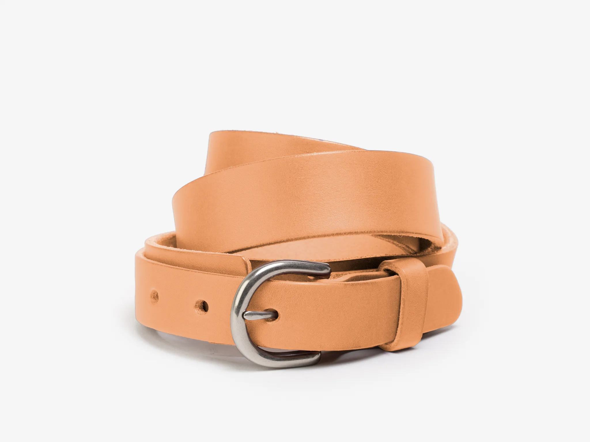 No. 222 Harness Buckle Belt, Natural sold by Billykirk