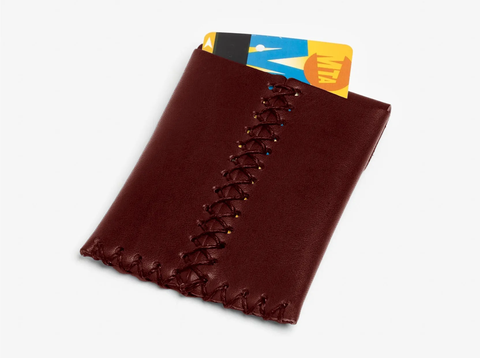 No. 092 Card Case with Snaps, Oxblood sold by Billykirk product image thumbnail 3