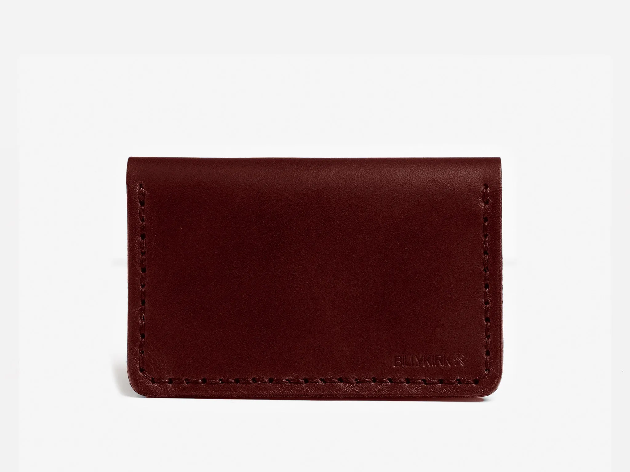 No. 427 Bi-Fold Card Case, Oxblood sold by Billykirk product image thumbnail 2