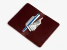 No. 427 Bi-Fold Card Case, Oxblood sold by Billykirk