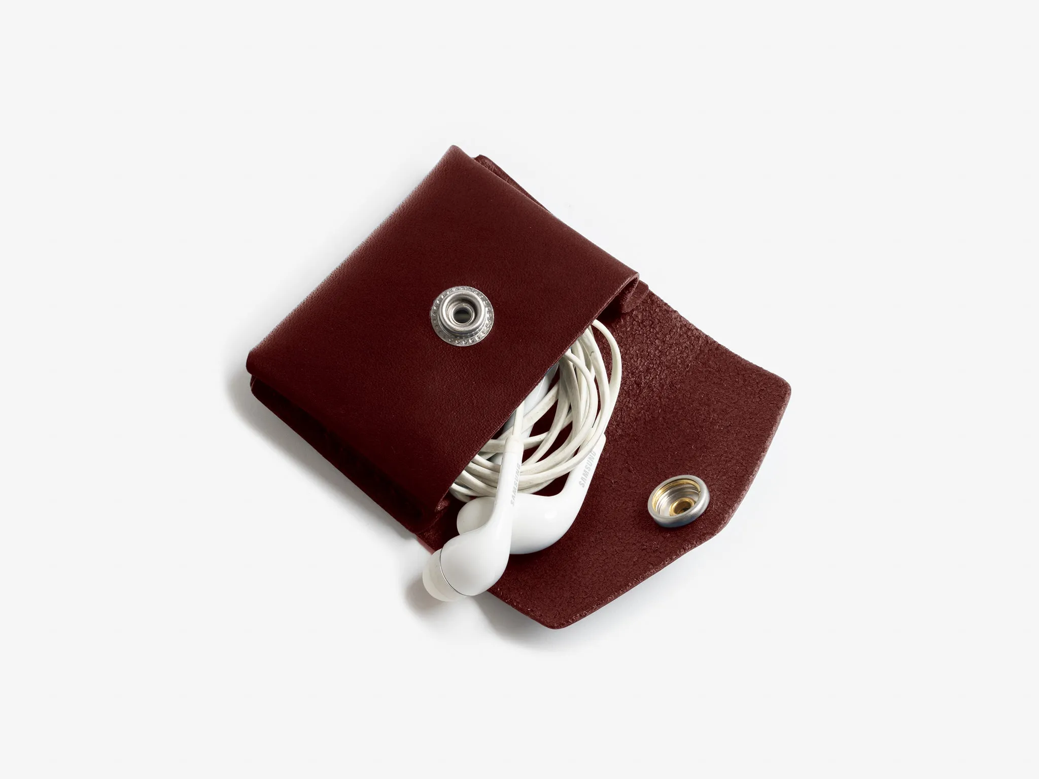 No. 424 Coin Pouch, Oxblood sold by Billykirk