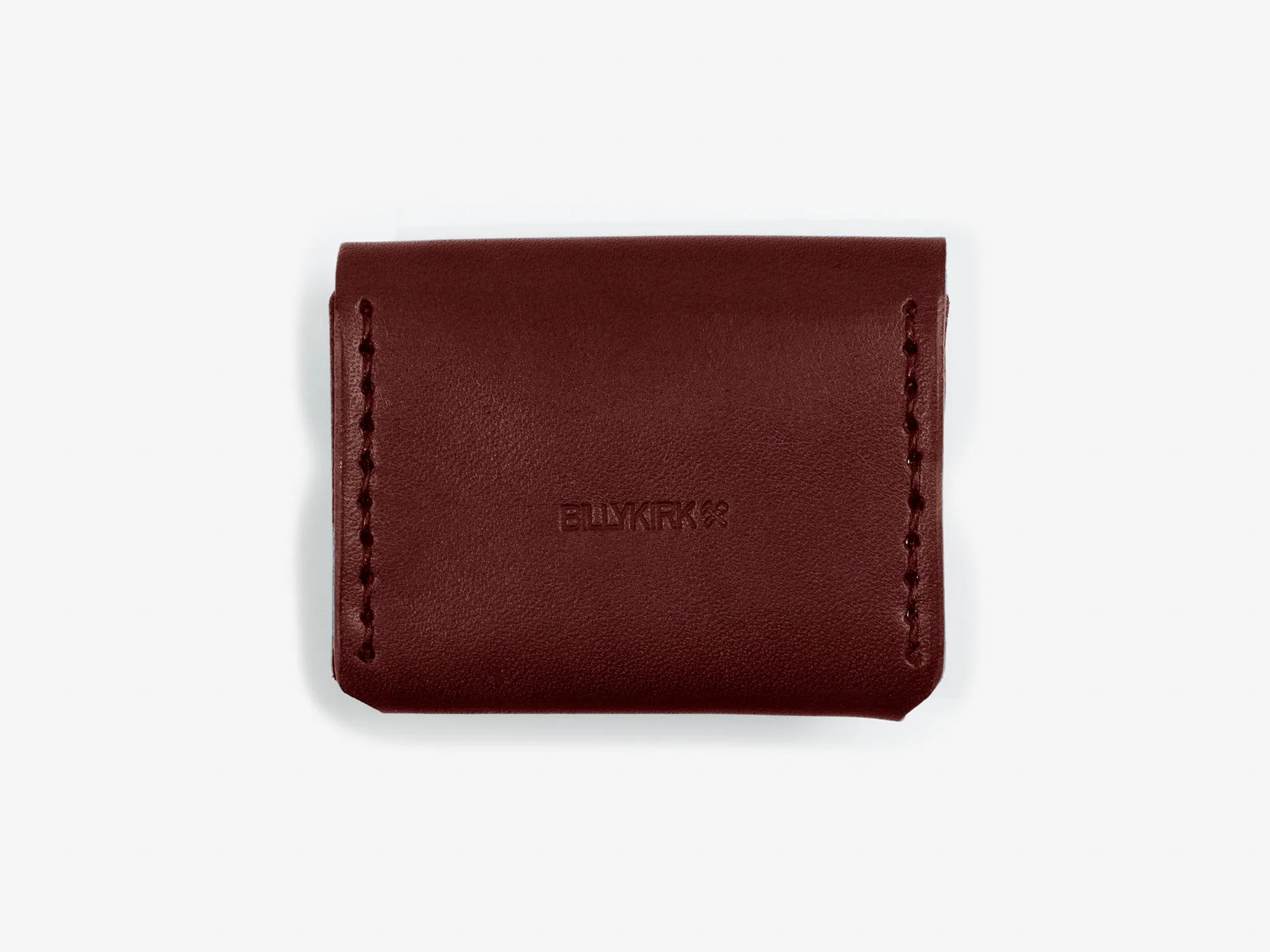 No. 424 Coin Pouch, Oxblood sold by Billykirk product image thumbnail 4
