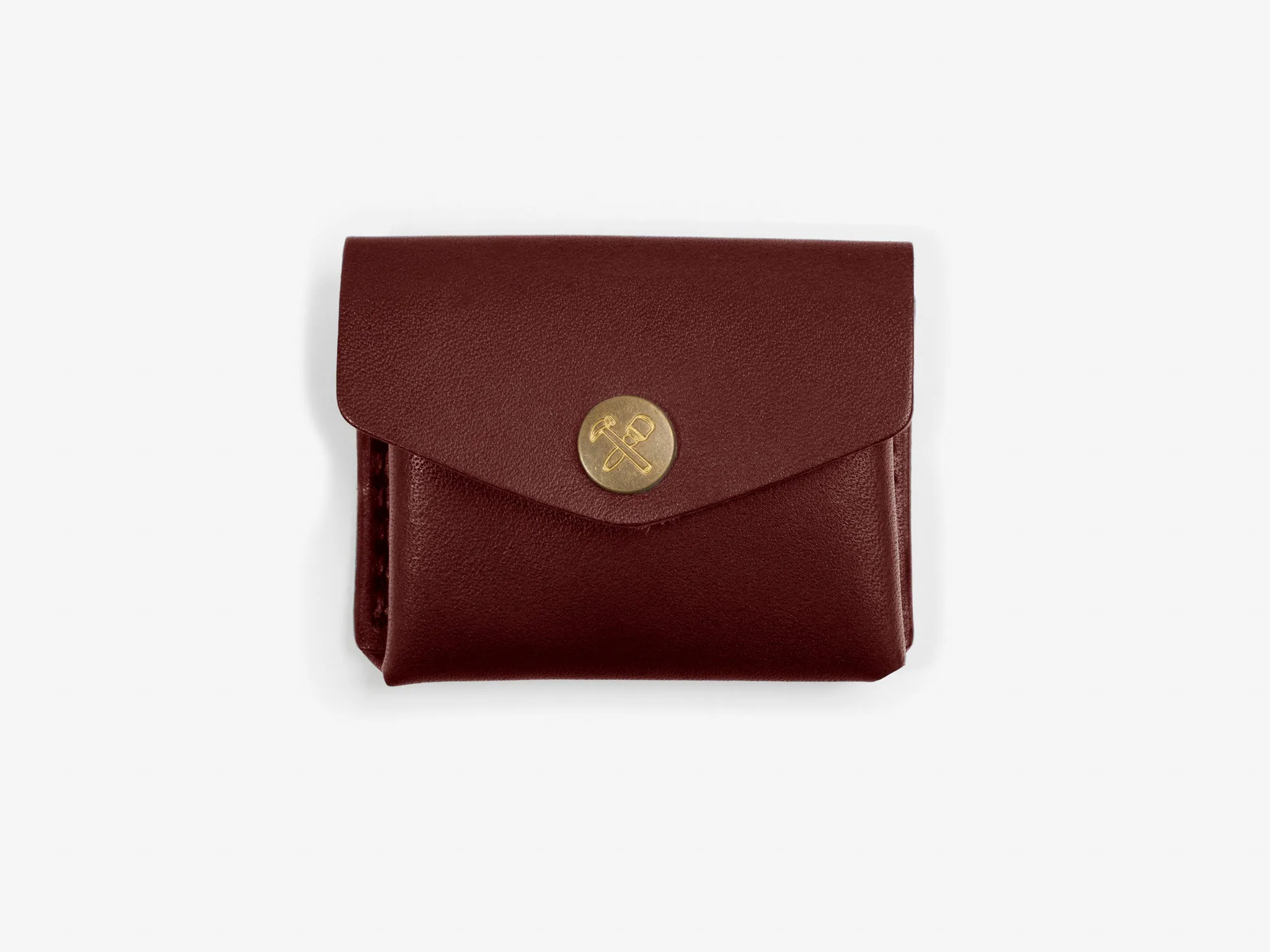 No. 424 Coin Pouch, Oxblood sold by Billykirk product image thumbnail 3