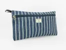 No. 303 Standard Issue Large Pouch, Denim Stripe sold by Billykirk