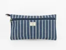 No. 303 Standard Issue Large Pouch, Denim Stripe sold by Billykirk