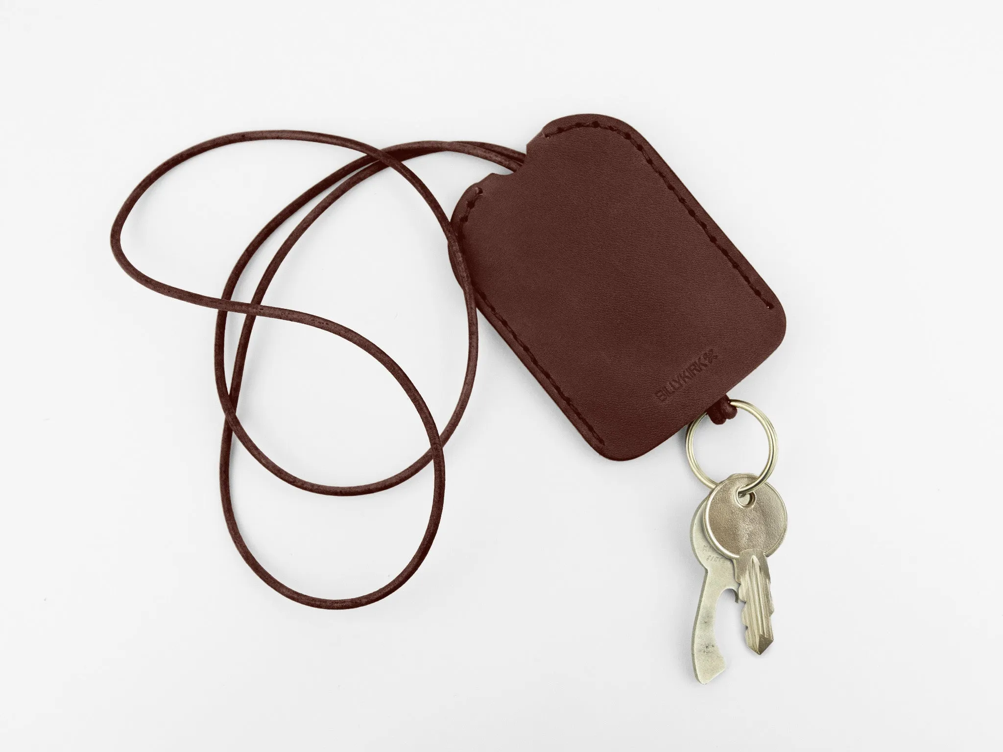 No. 611 Key Case with Lanyard, Hickory sold by Billykirk product image thumbnail 4