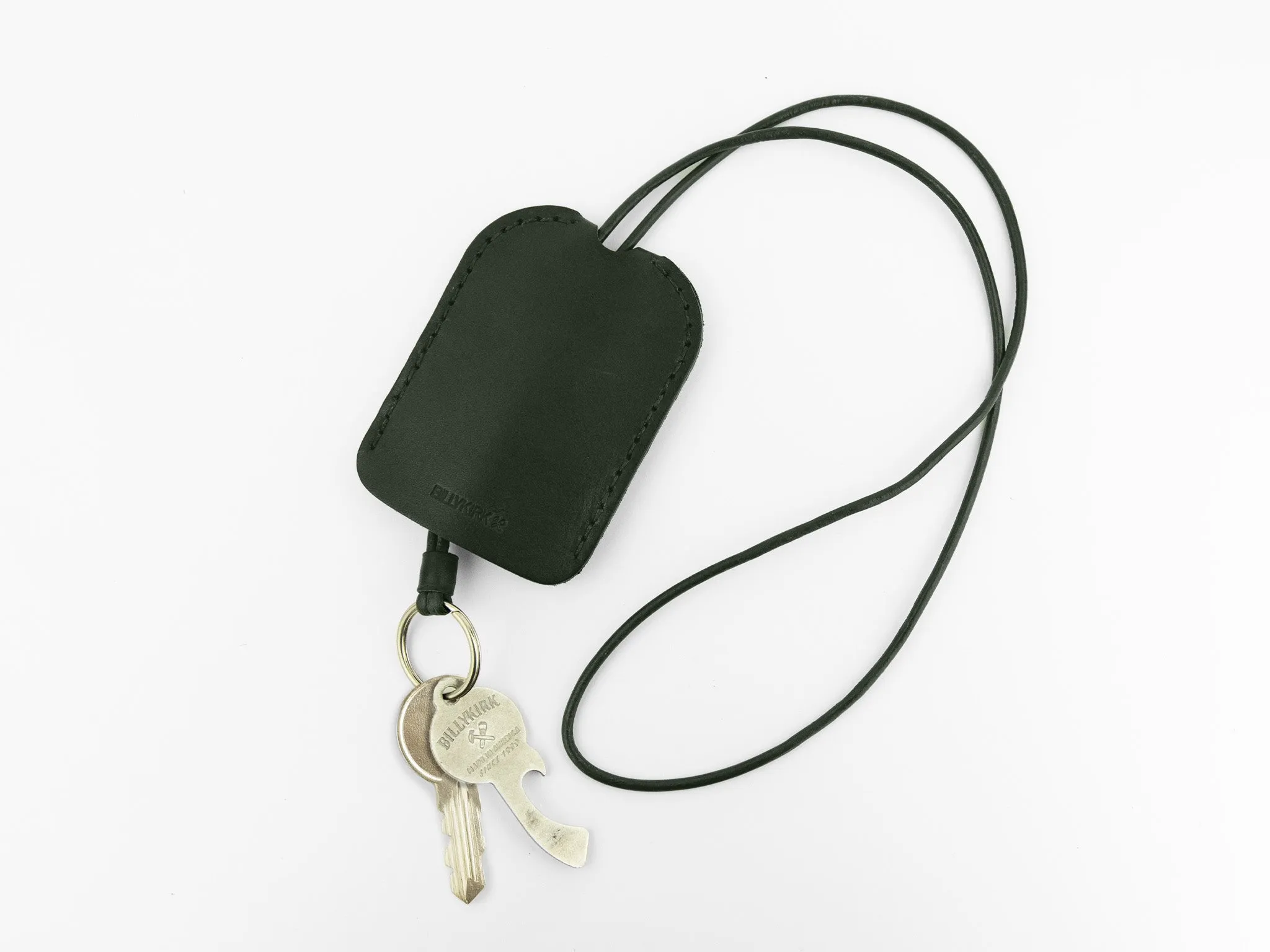 No. 611 Key Case with Lanyard, Pine sold by Billykirk product image thumbnail 4