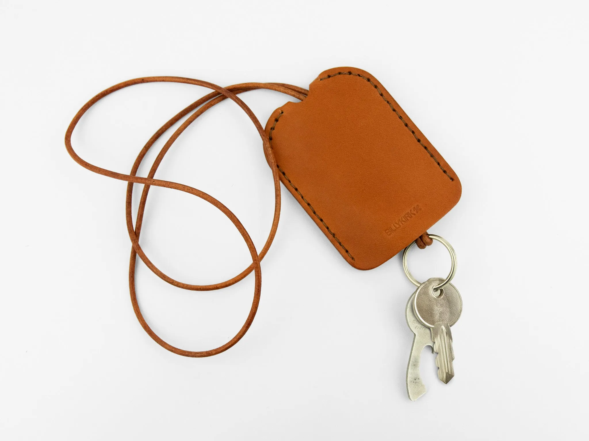 No. 611 Key Case with Lanyard, Tan sold by Billykirk product image thumbnail 4