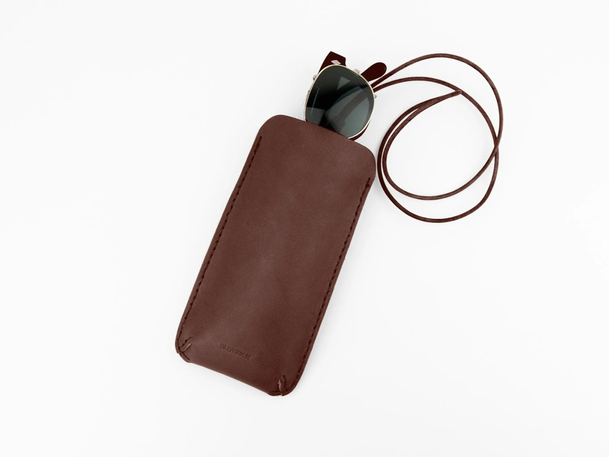No. 610 Glasses Case with Lanyard, Hickory sold by Billykirk product image thumbnail 3