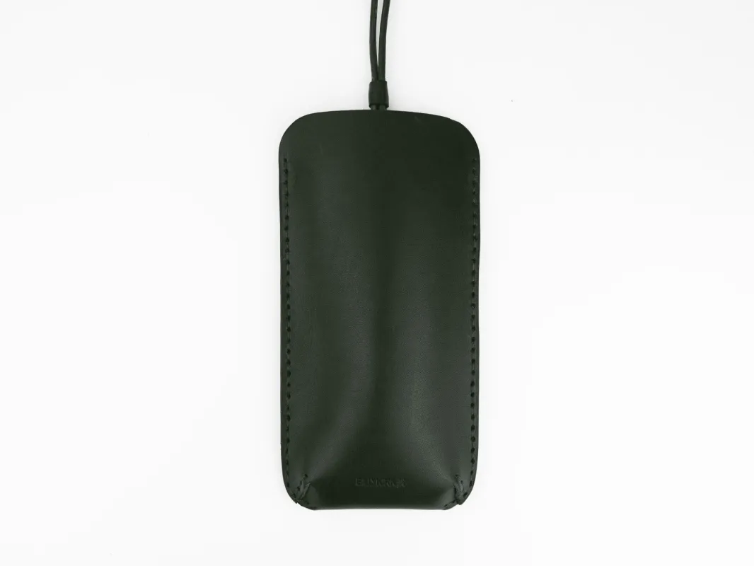 No. 610 Glasses Case with Lanyard, Pine sold by Billykirk