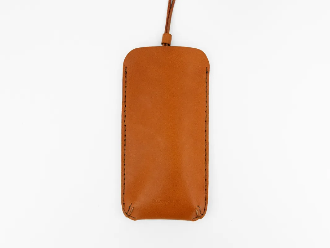 No. 610 Glasses Case with Lanyard, Tan sold by Billykirk