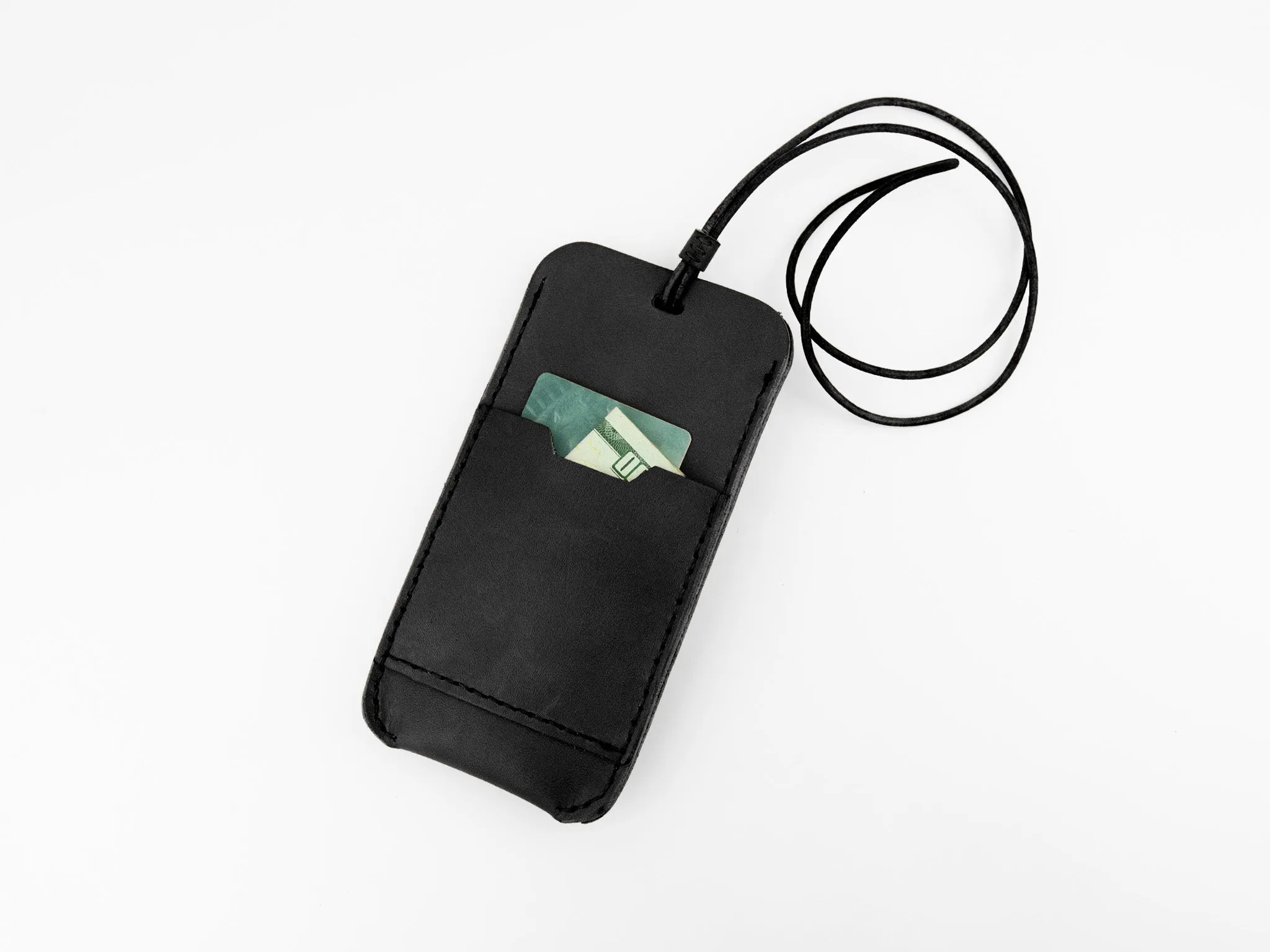 No. 610 Glasses Case with Lanyard, Black sold by Billykirk product image thumbnail 4