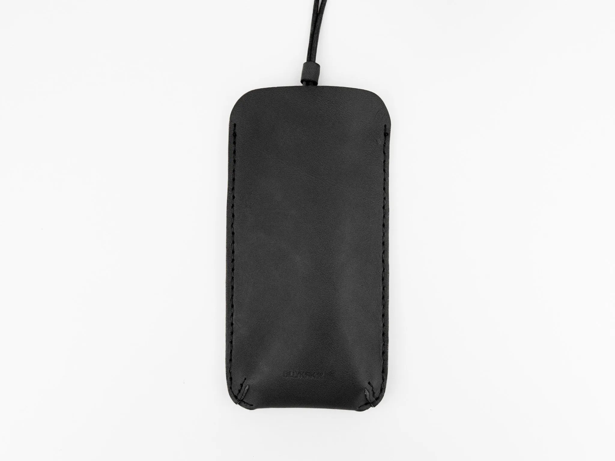 No. 610 Glasses Case with Lanyard, Black sold by Billykirk