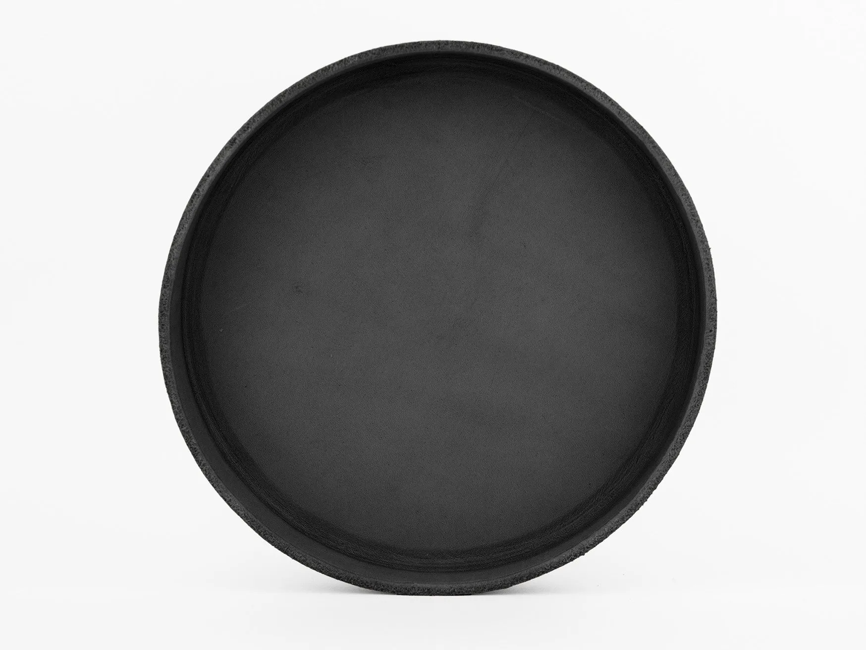 No. 310 Small Circle Leather Valet Tray, Black sold by Billykirk product image thumbnail 2