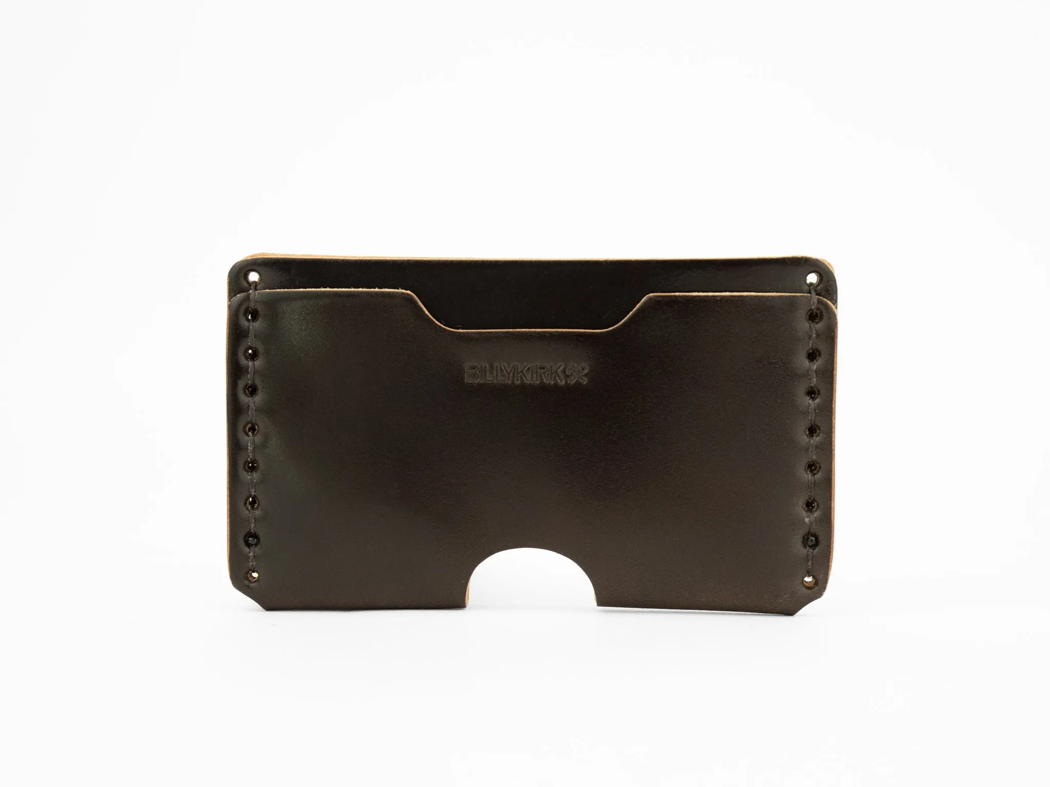 No. 397 Slim Card Case, Dark Brown Cordovan sold by Billykirk product image thumbnail 2
