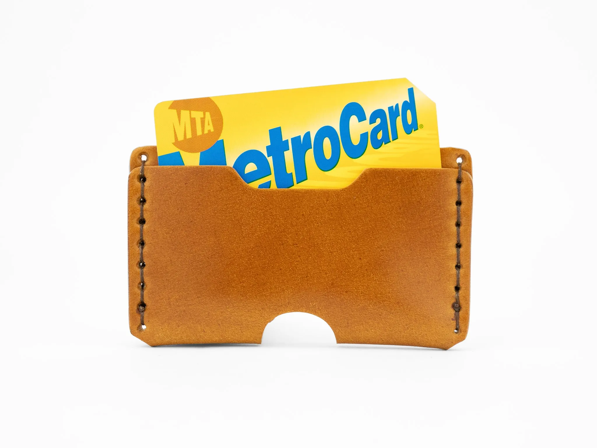 No. 397 Slim Card Case, Tan Cordovan sold by Billykirk product image thumbnail 3